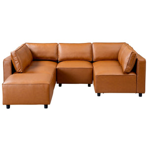 Reno - Modular Sofa - Cognac